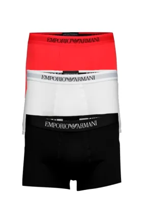 Emporio Armani Trunks 3-Pack Multi