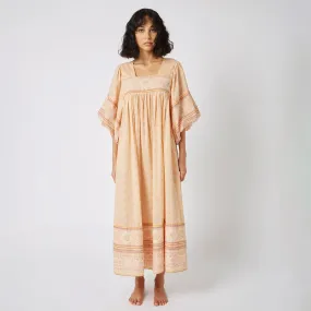 Faune Woman Meadow Dress Tuscan Peach Orange