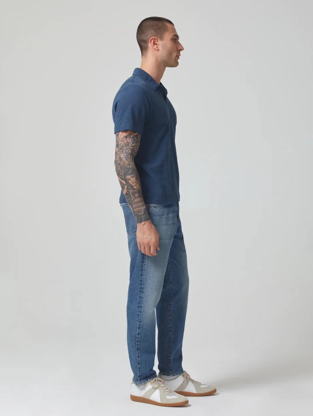 Finn Relaxed Rise Taper Archive Jean - Clubhouse