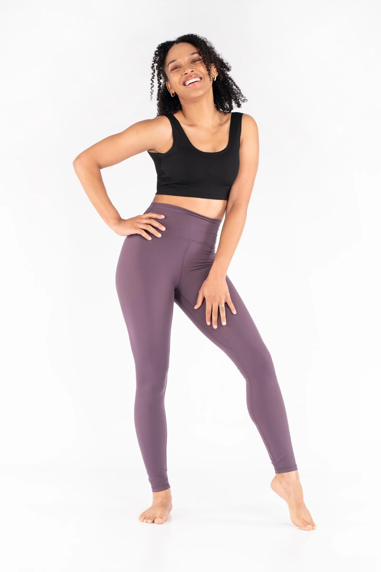 Free Motion Leggings Mauve