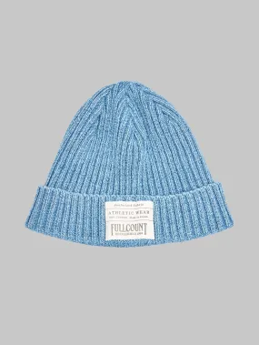 Fullcount 6817 Rib Watch Cap Faded Indigo