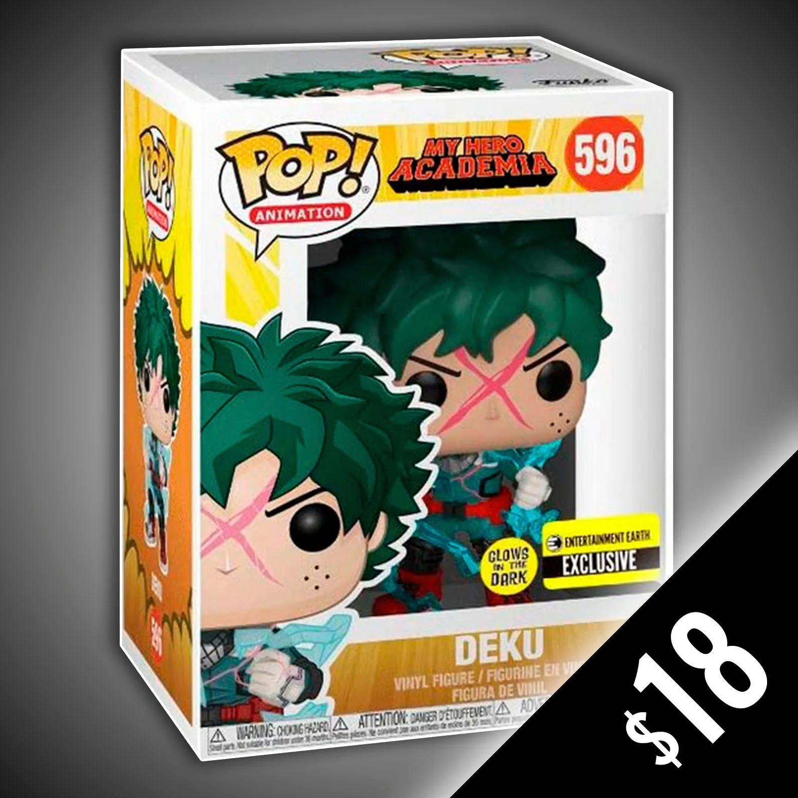 Funko Pop! My Hero Academia: Deku (Full Cowl) GITD #596