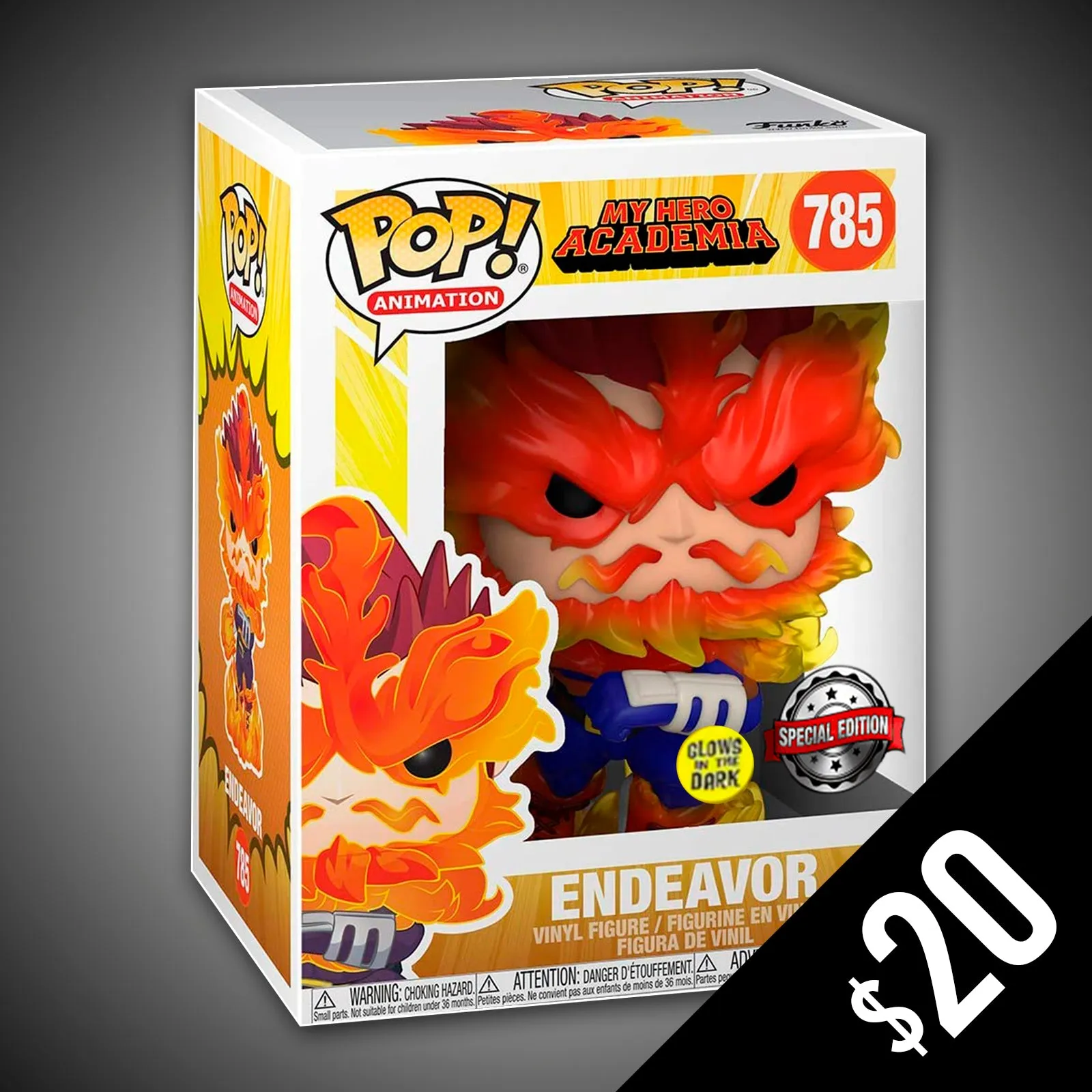 Funko Pop! My Hero Academia: Endeavor (GITD) #785