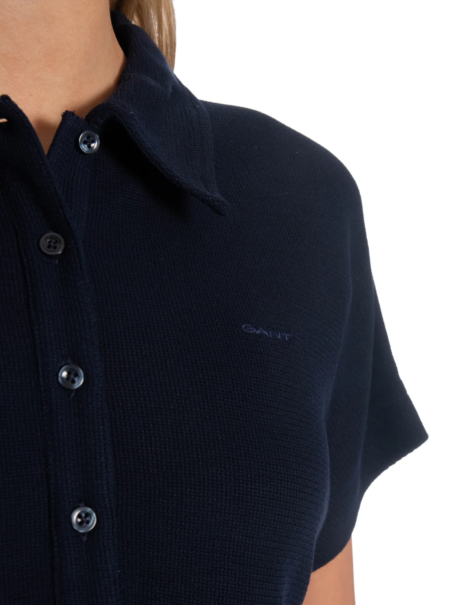 GANT TOP SS POLO EVENING BLUE