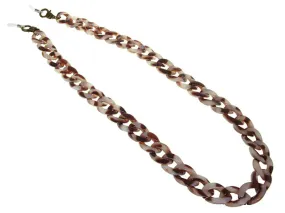 Glasses Chain White Tortoiseshell