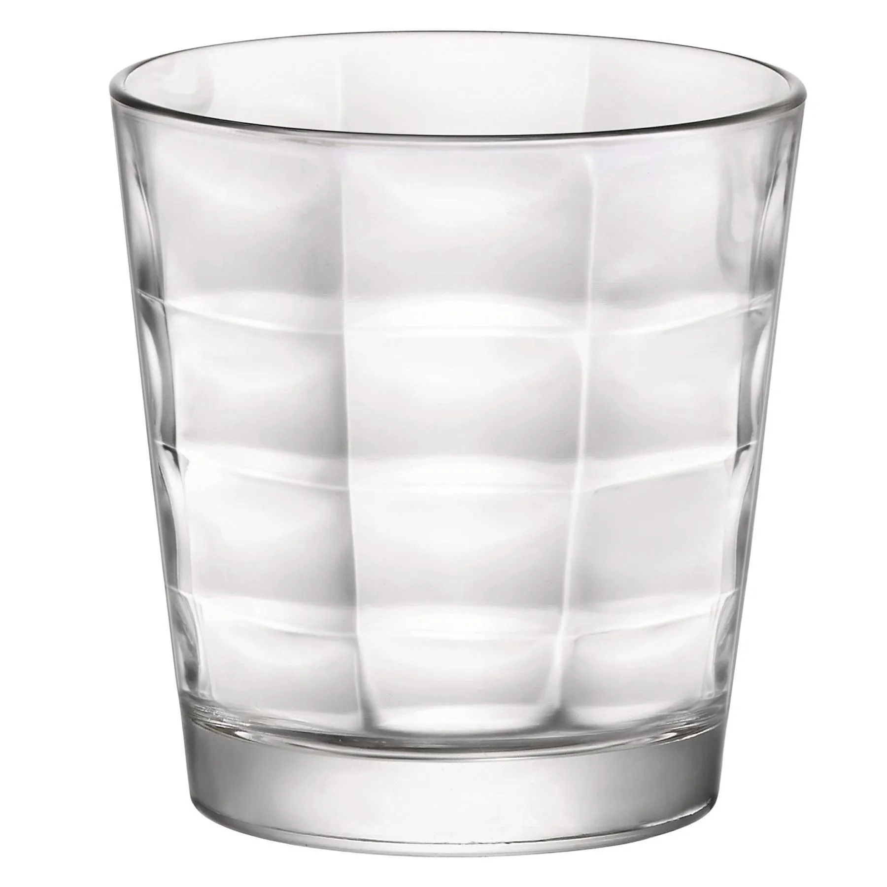 Glassware | Cube Whisky Glasses - 240ml - Pack of 12 | Bormioli Rocco