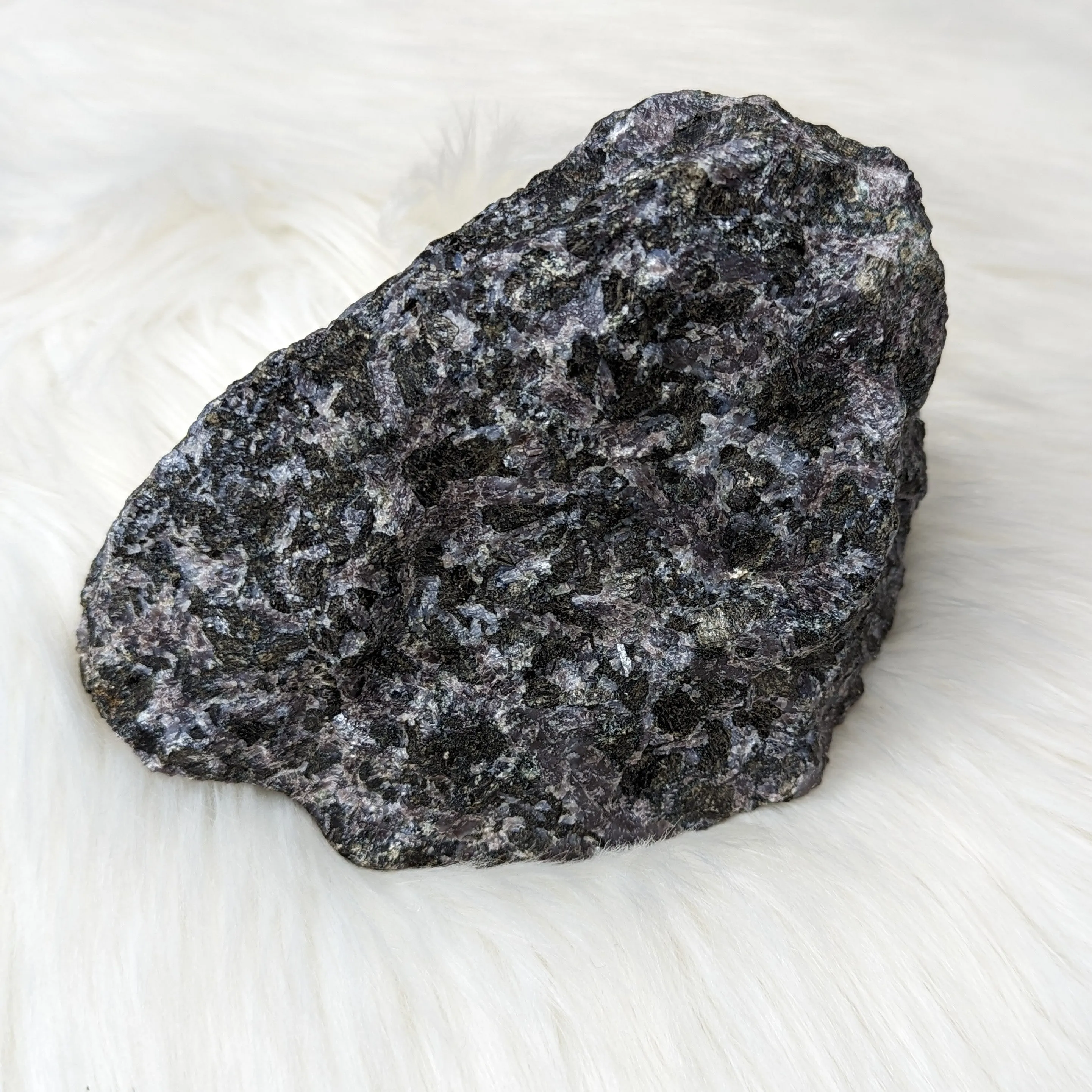 Gorgeous Indigo Gabbro from Madagascar- Large Display Specimen