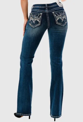 GRACE IN LA LADIES JEANS - EASY FIT EB51733