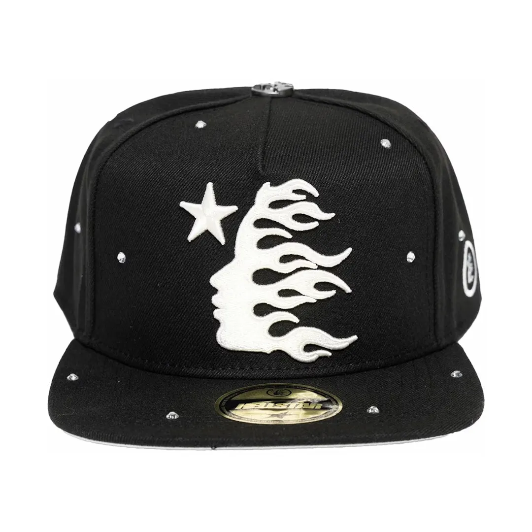 Hellstar Starry Night Fitted Hat Black