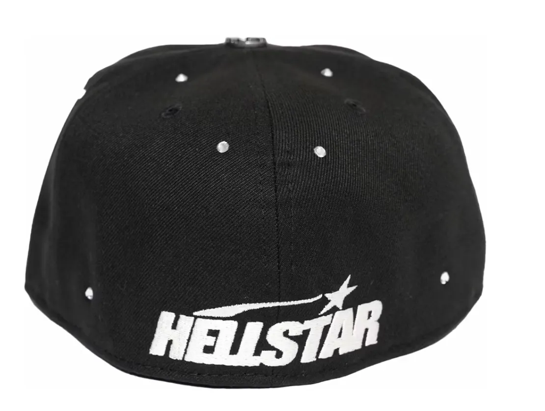 Hellstar Starry Night Fitted Hat Black