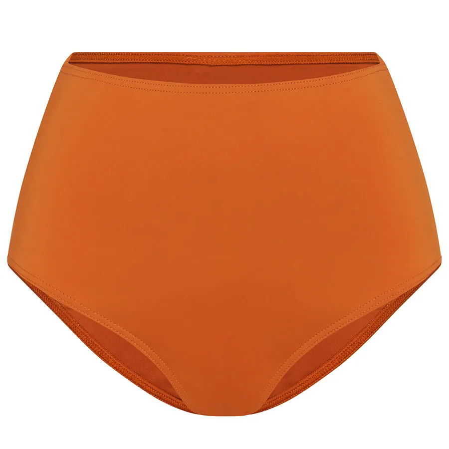 HIGH WAISTED PANT - TERRACOTTA