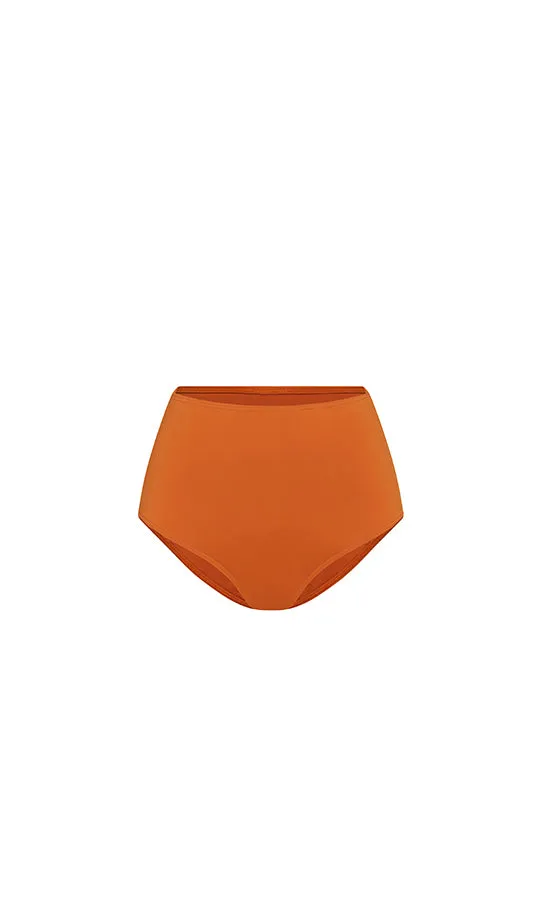 HIGH WAISTED PANT - TERRACOTTA