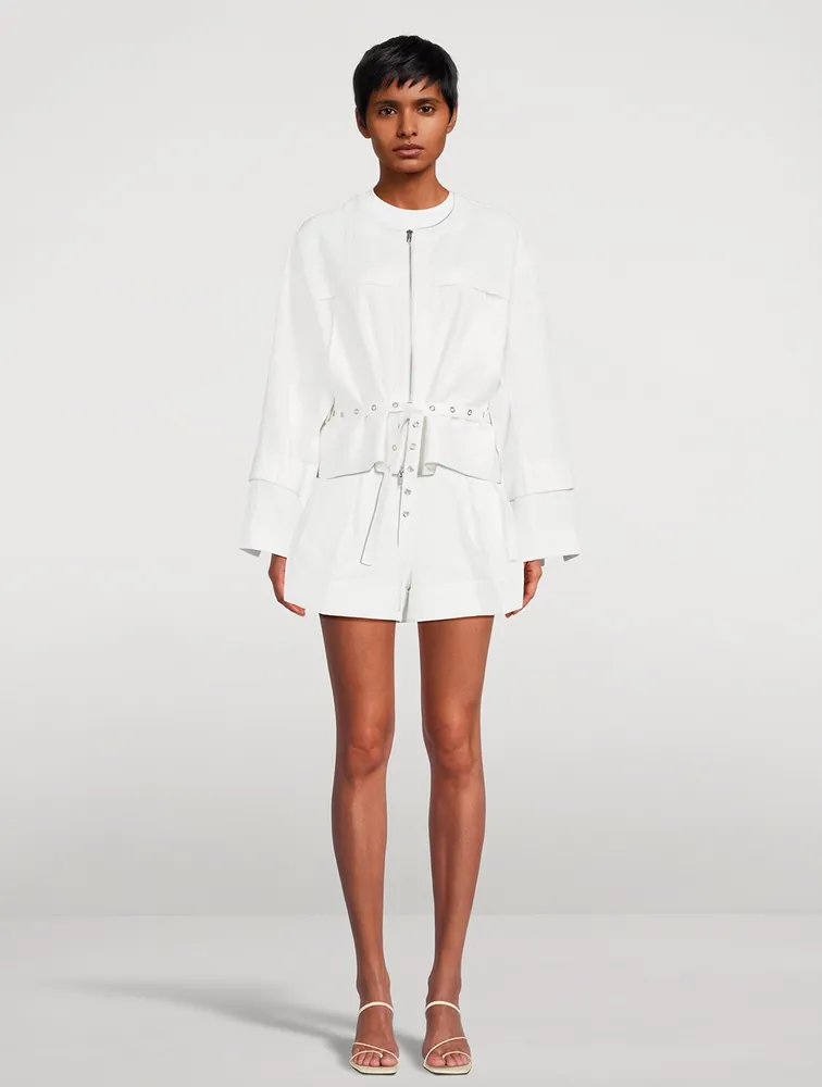 Holt Renfrew Paper-Bag Shorts