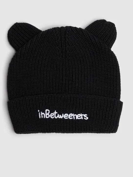 InBetweeners   Bear ears wool blend hat 