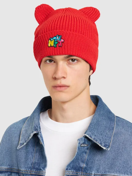 InBetweeners   Bear ears wool blend hat 