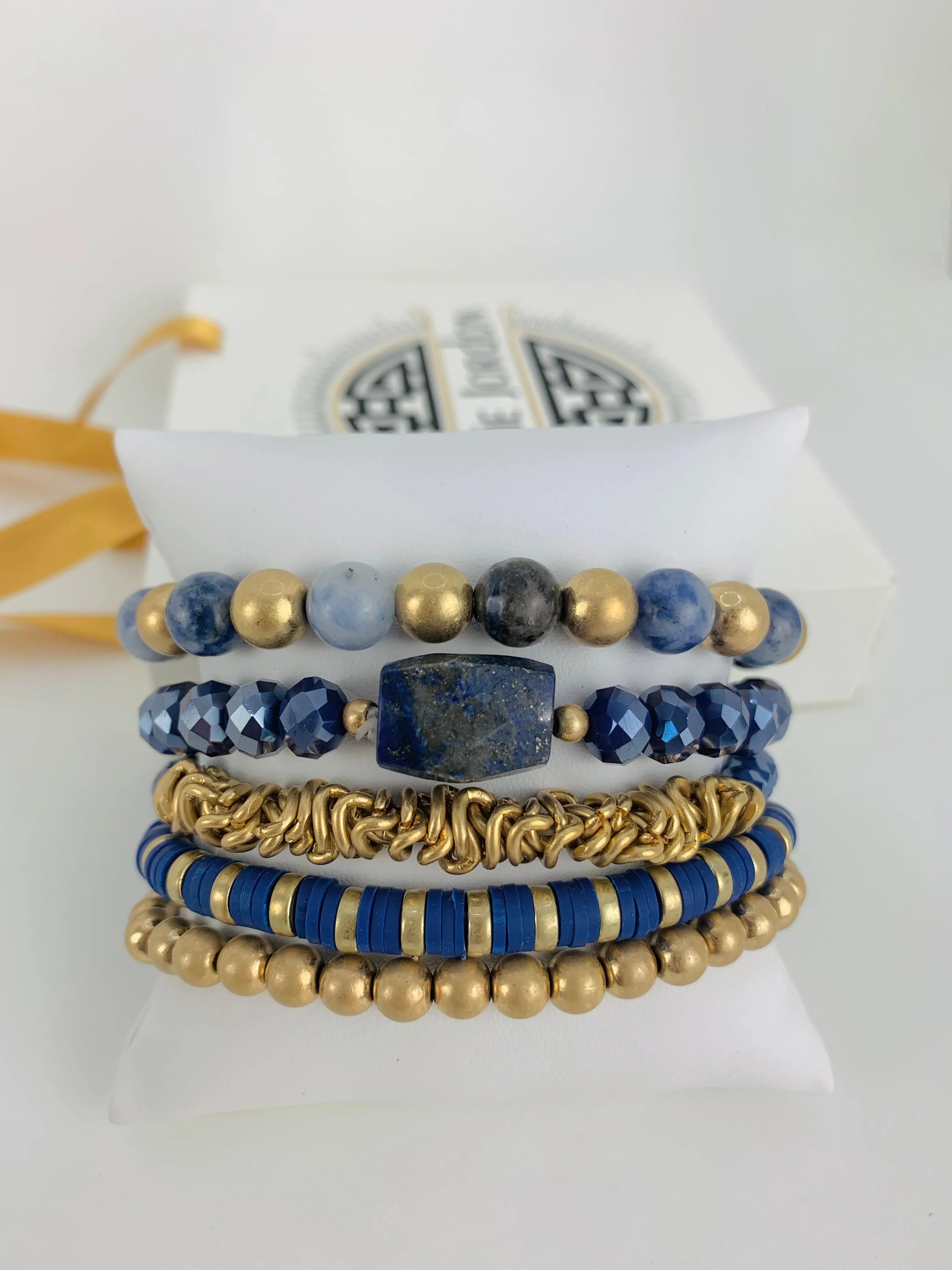 Indigo Muse Bracelet Stack