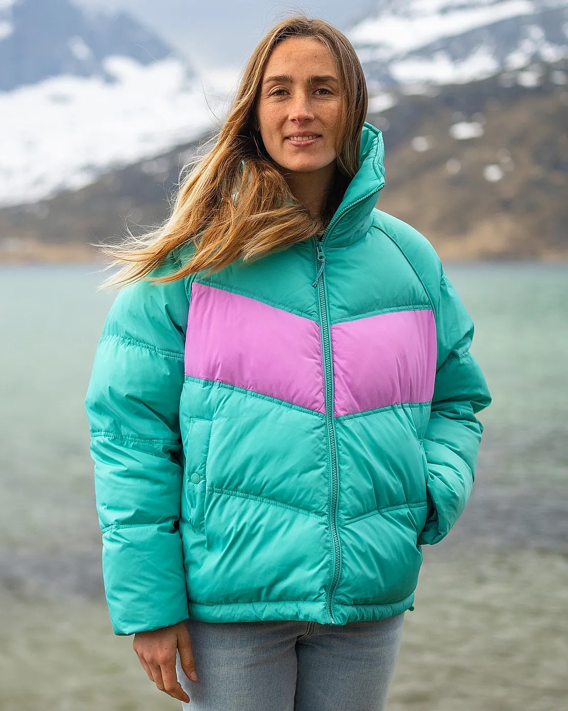 jacket Billabong Winter Paradise - Sea Green - women´s