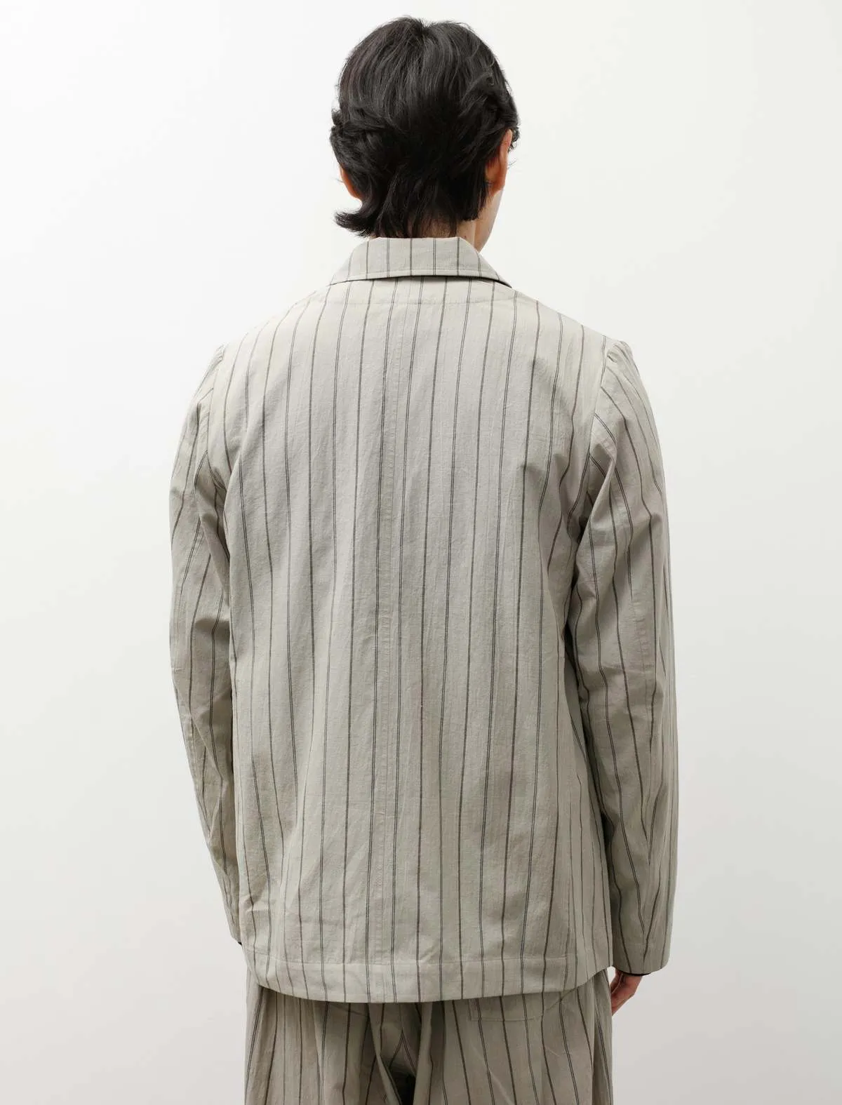 Jacket - Striped Chalk