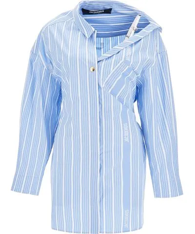 Jacquemus 'la mini robe chemise' shirt dress