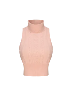 Janelle Knit Top (Peach)