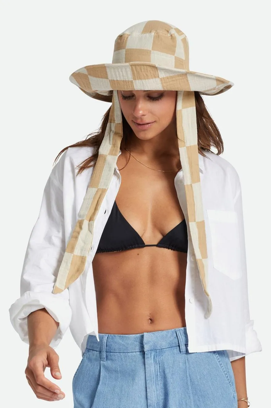 Jasper Packable Bucket Hat - Sand/Whitecap