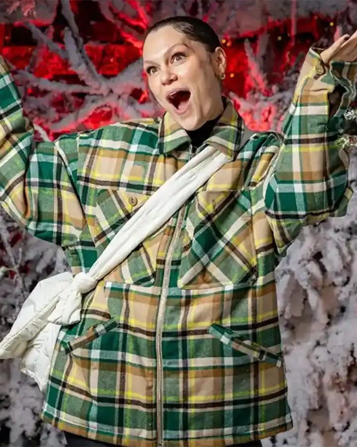 Jessie J Plaid Jacket - William Jacket