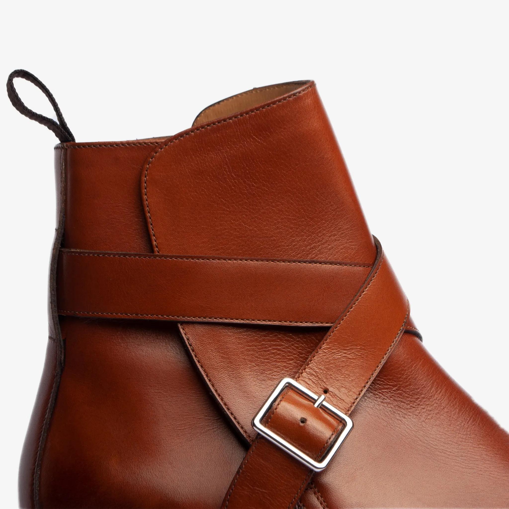 Jodhpur Boot - Tan - Zip Last