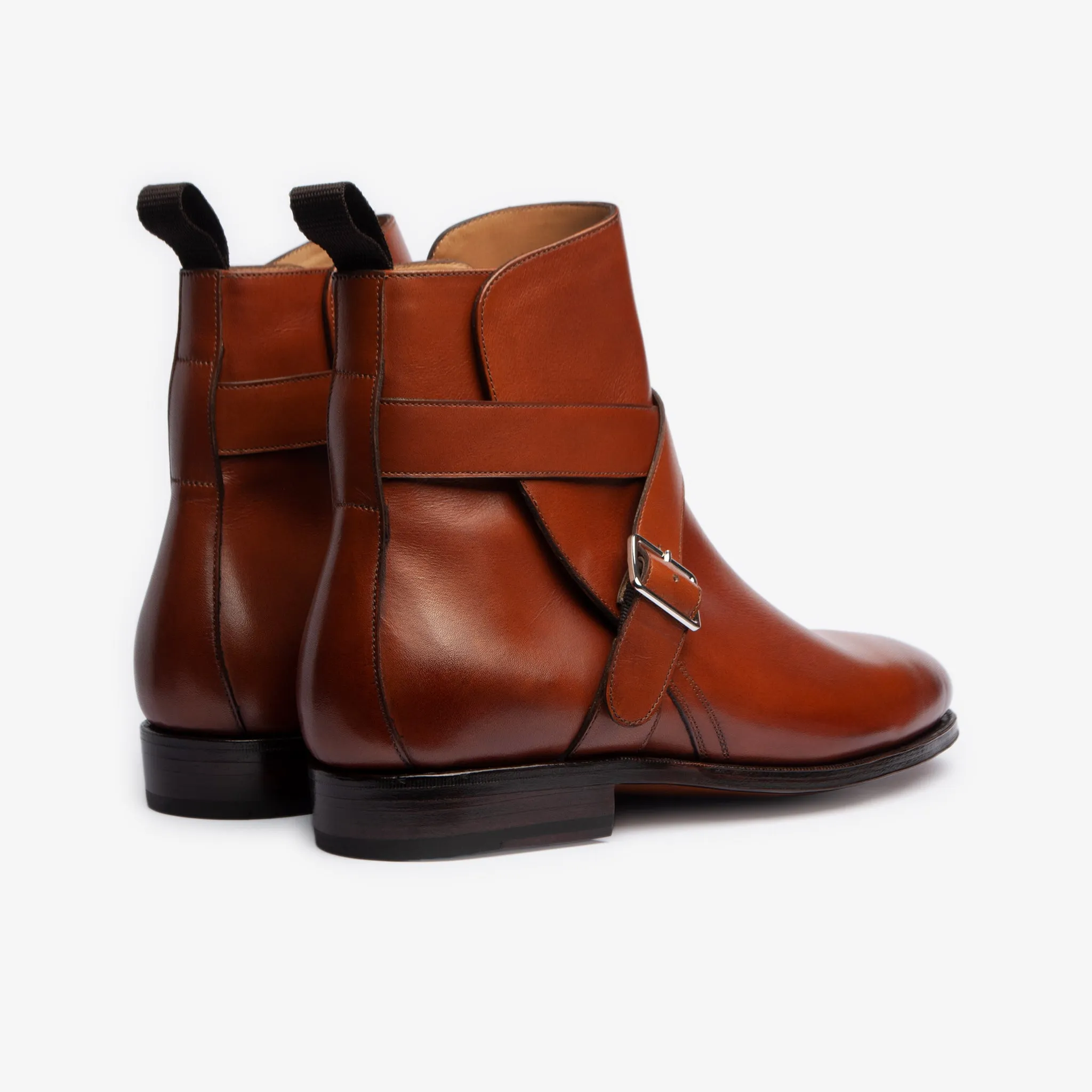 Jodhpur Boot - Tan - Zip Last