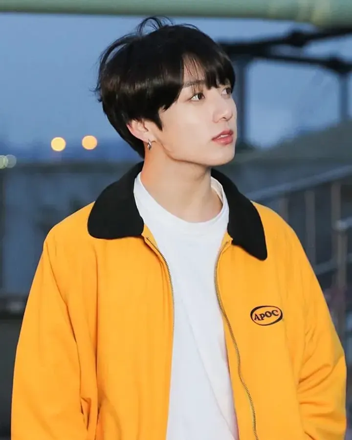 Jungkook Euphoria Yellow Jacket - Band BTS | William Jacket