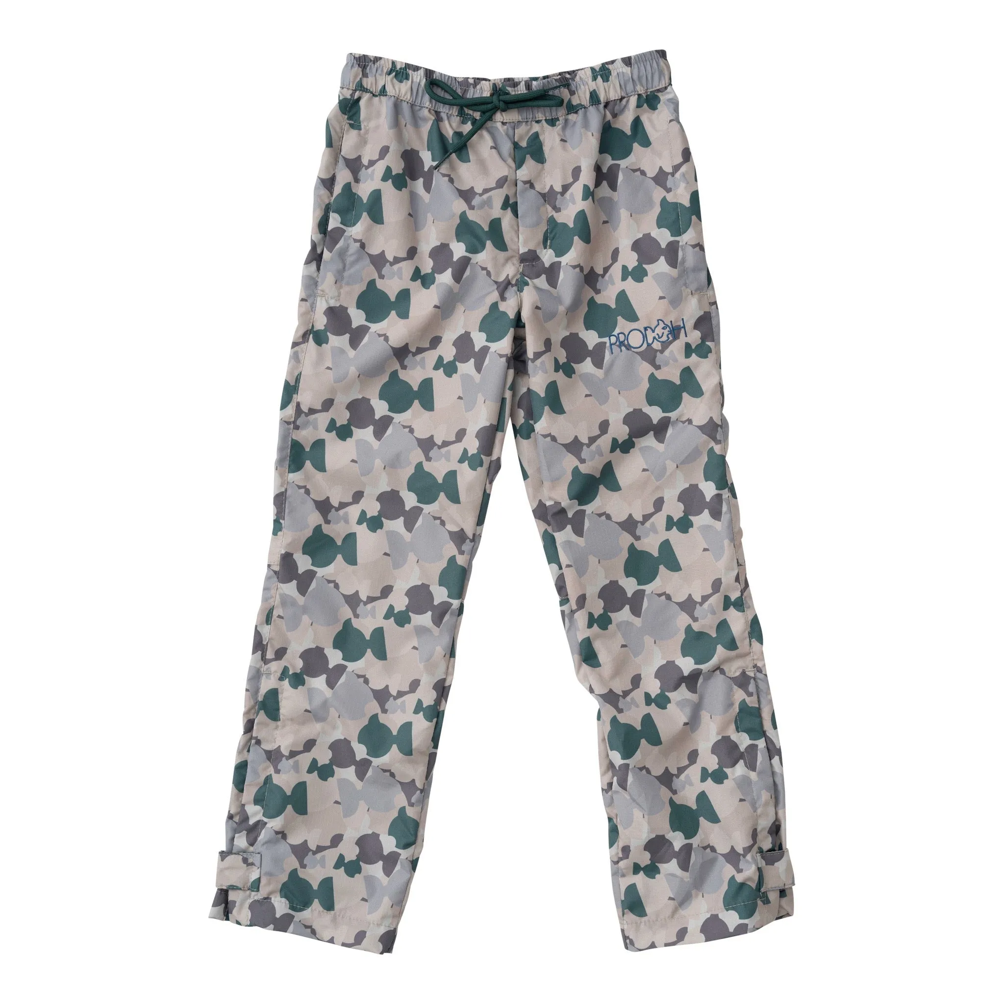 Kids Rainmaker Fishing Pant in Traditional PRODOH Camo