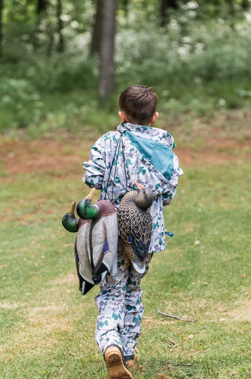 Kids Rainmaker Fishing Pant in Traditional PRODOH Camo