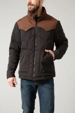 Kimes Ranch Men's Colt Jacket in Black/Brown