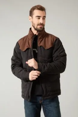 Kimes Ranch Men's Colt Jacket in Black/Brown