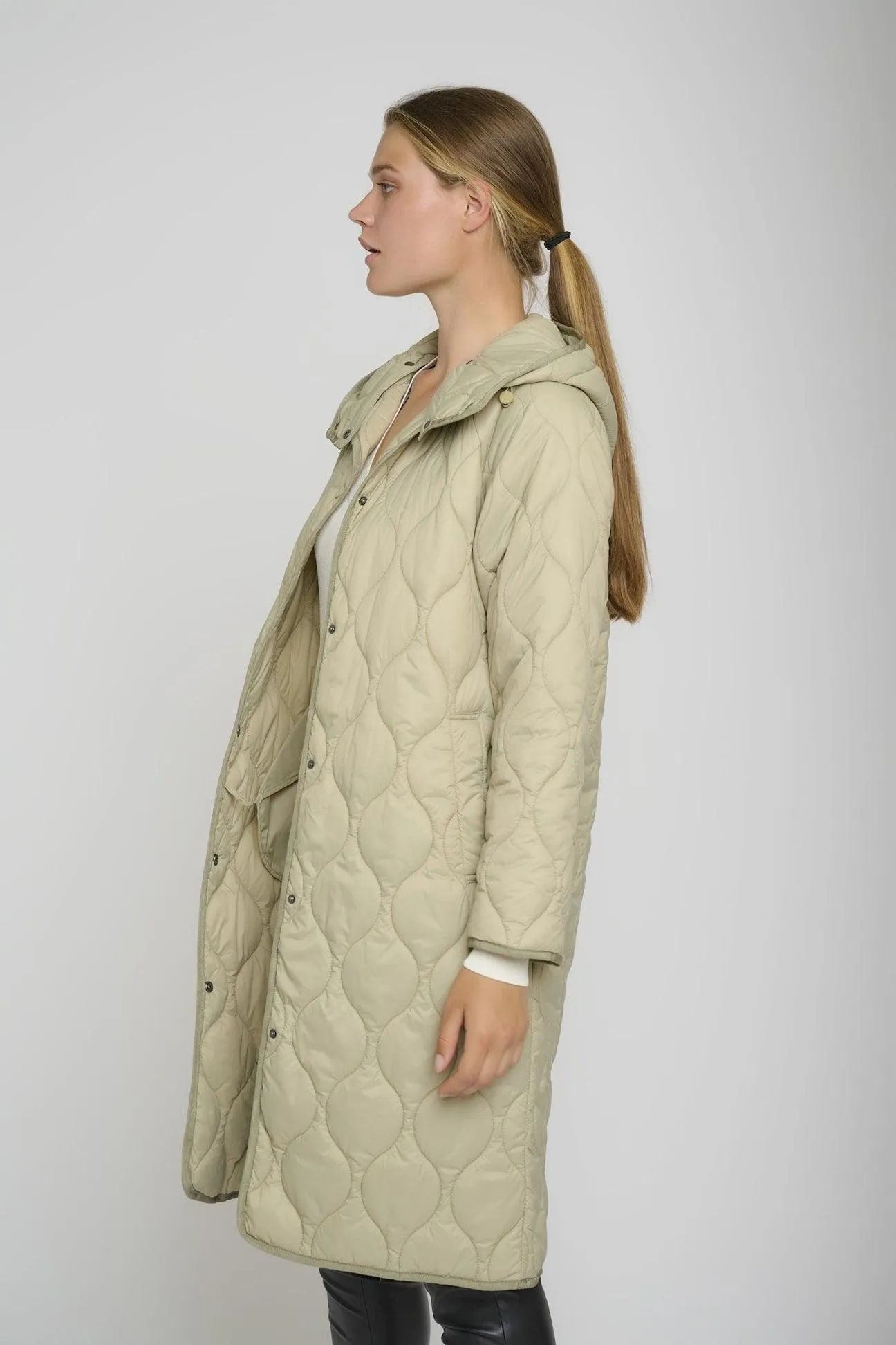 Kimo Lightweight Quilted Coat