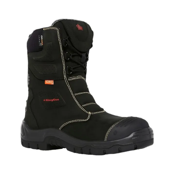 KingGee K27174 Bennu Rigger Boot Black