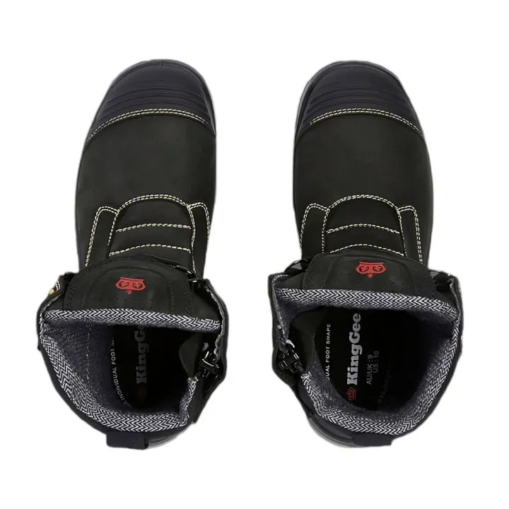 KingGee K27174 Bennu Rigger Boot Black