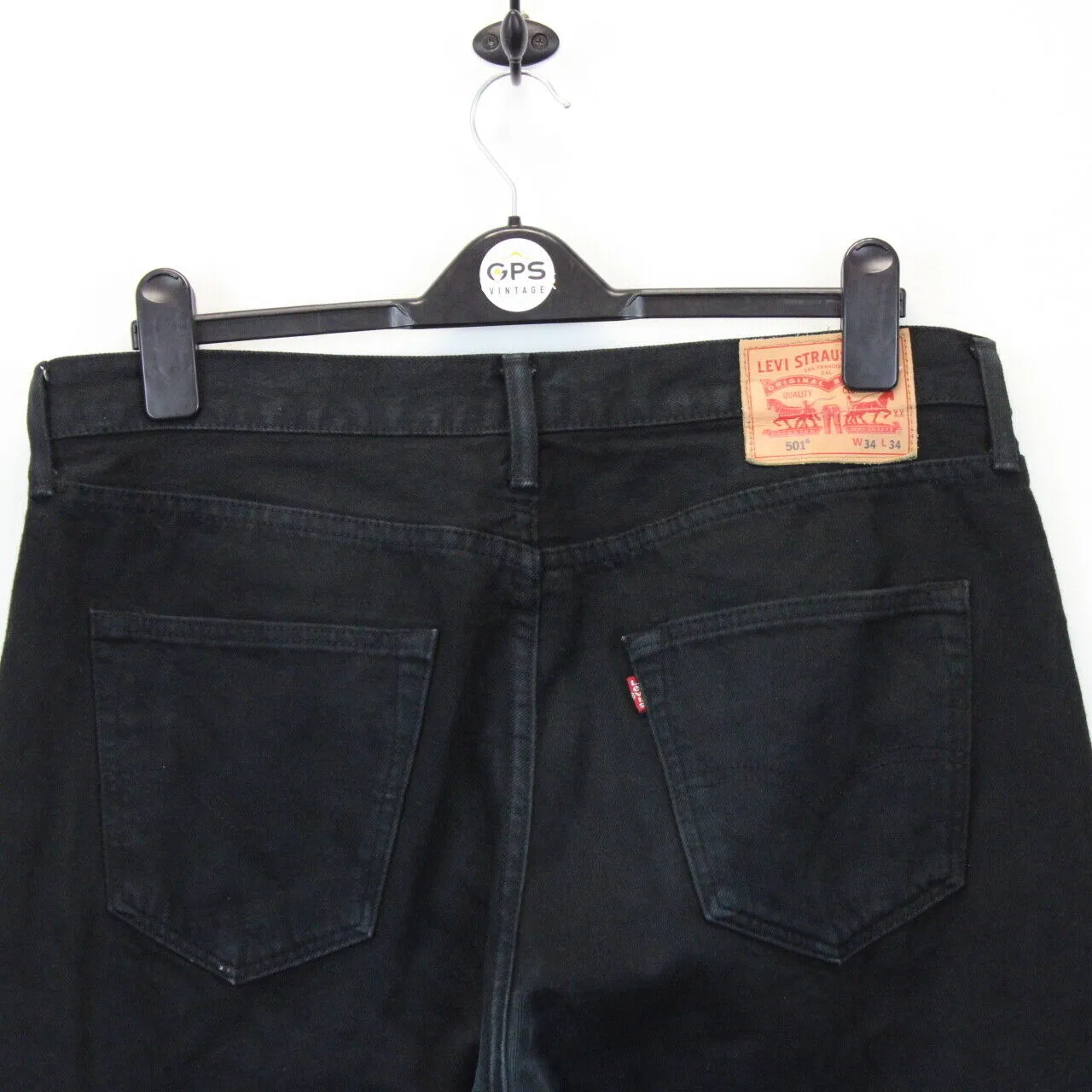 LEVIS 501 Jeans Black | W36 L30