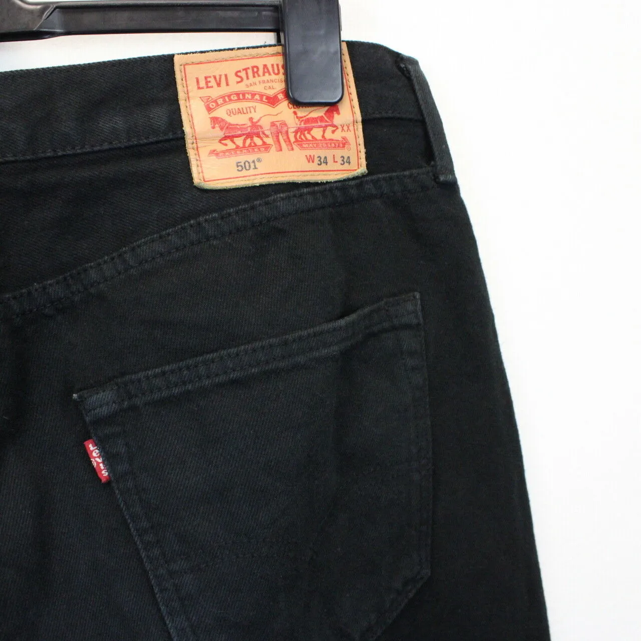 LEVIS 501 Jeans Black | W36 L30