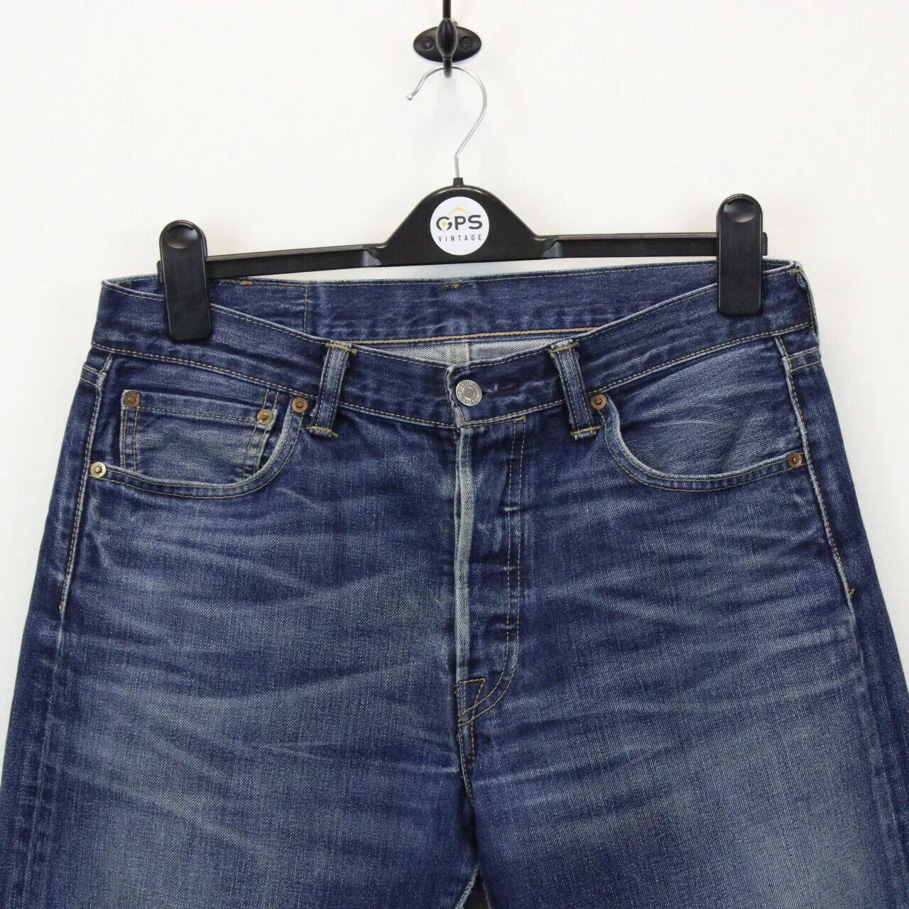 LEVIS 501 Jeans Mid Blue | W33 L32