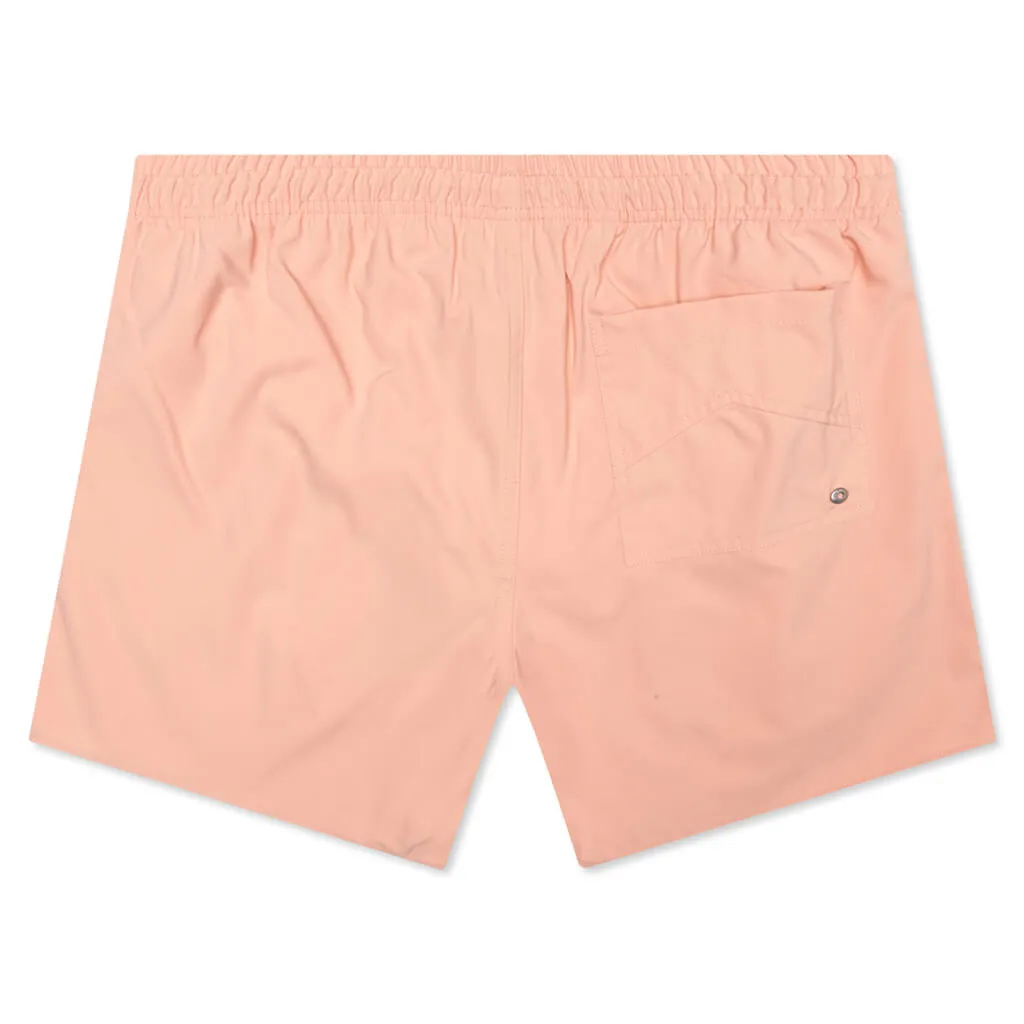 Logo Swim Trunks - Salmon Pink