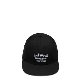 LONG HAUL TRUCKING HAT Black