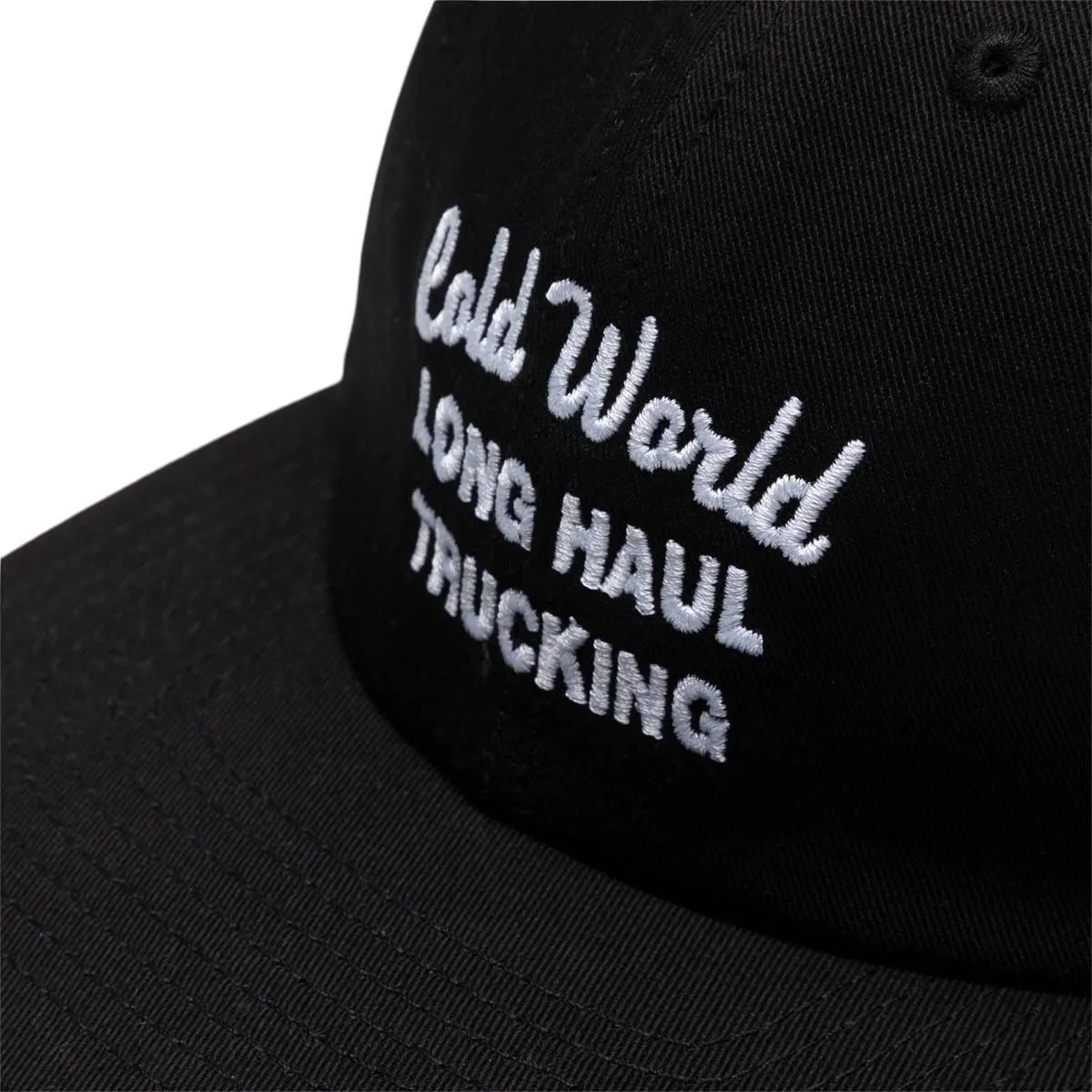 LONG HAUL TRUCKING HAT Black