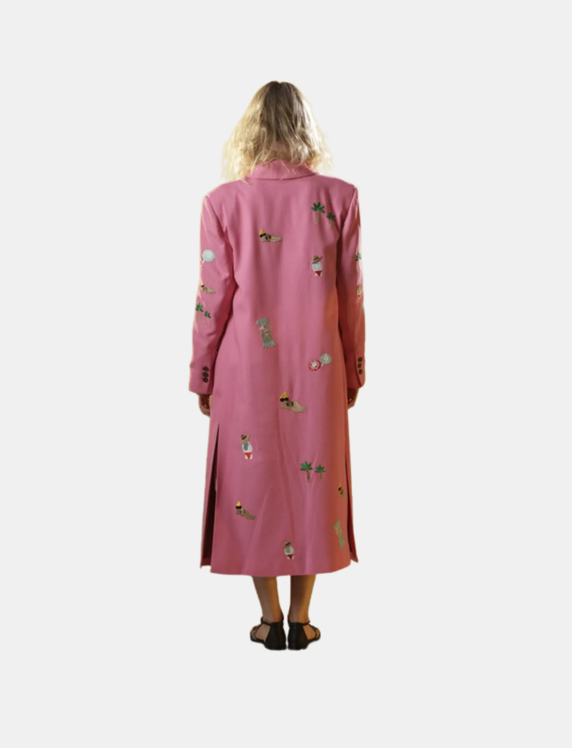 Long Sleeve Beach Coat