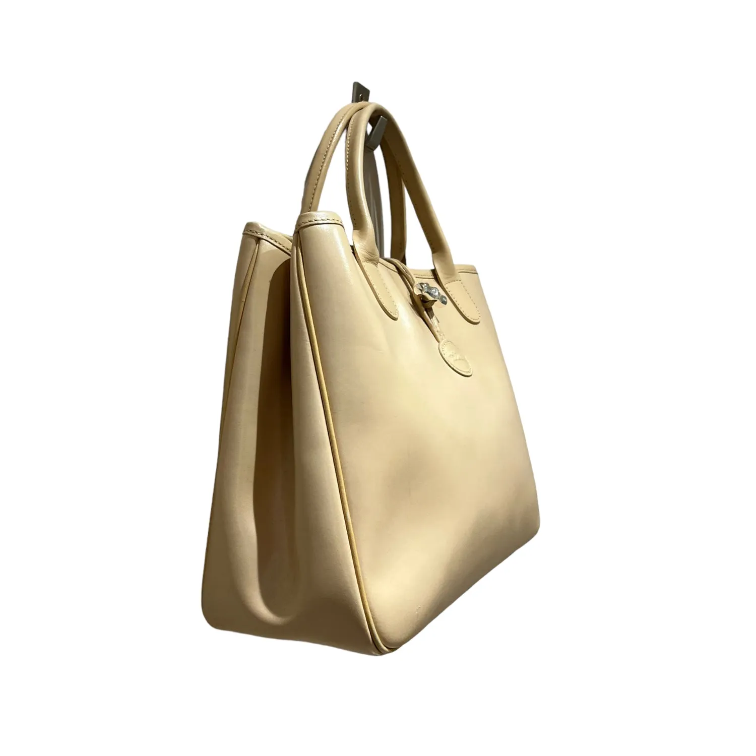 Longchamp Roseau Cream Bag