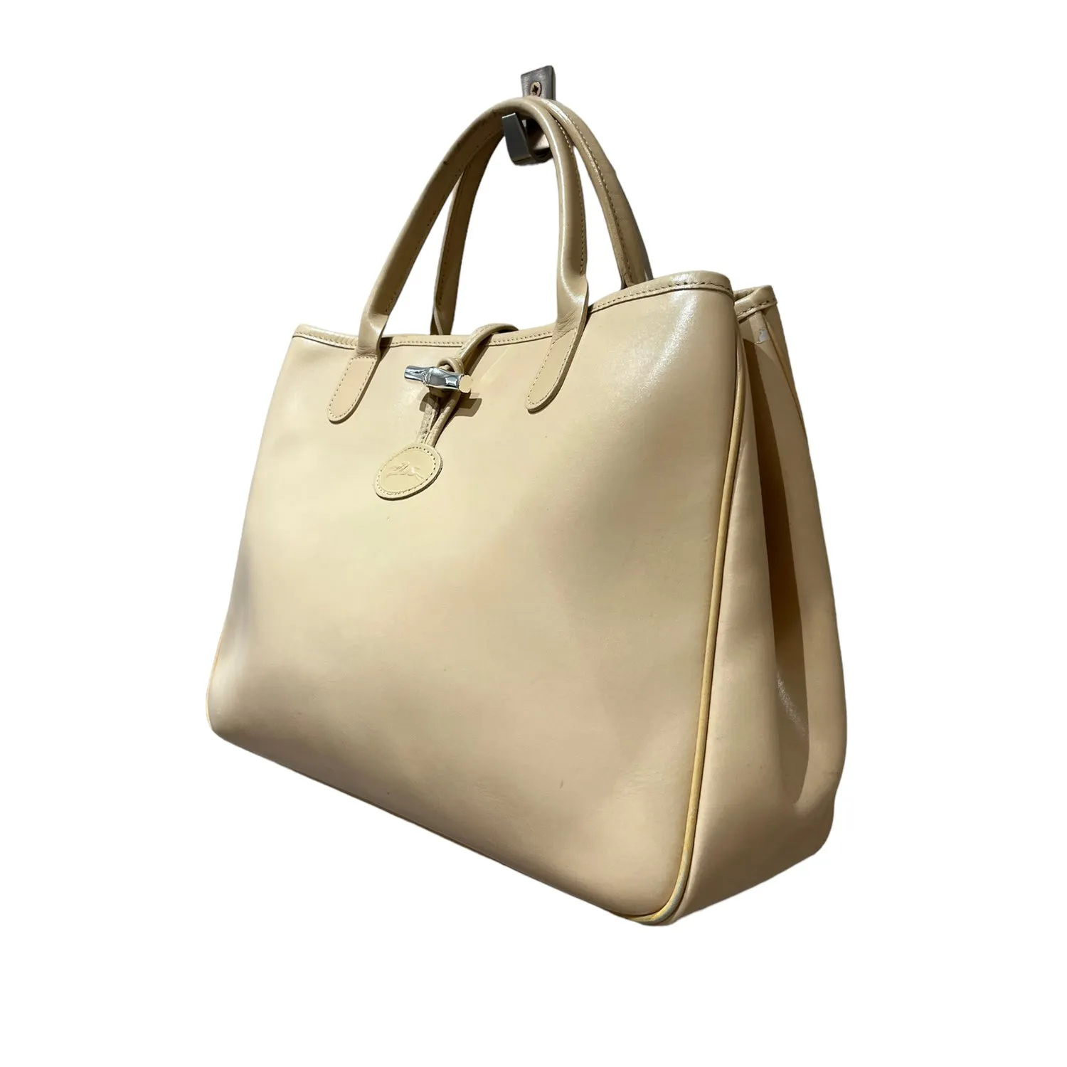 Longchamp Roseau Cream Bag