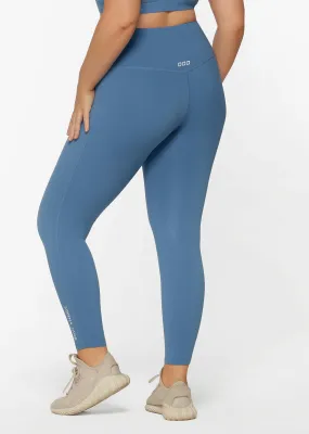 Lotus No Chafe Ankle Biter Leggings | Blue | Tights and Leggings | Lorna Jane New Zealand