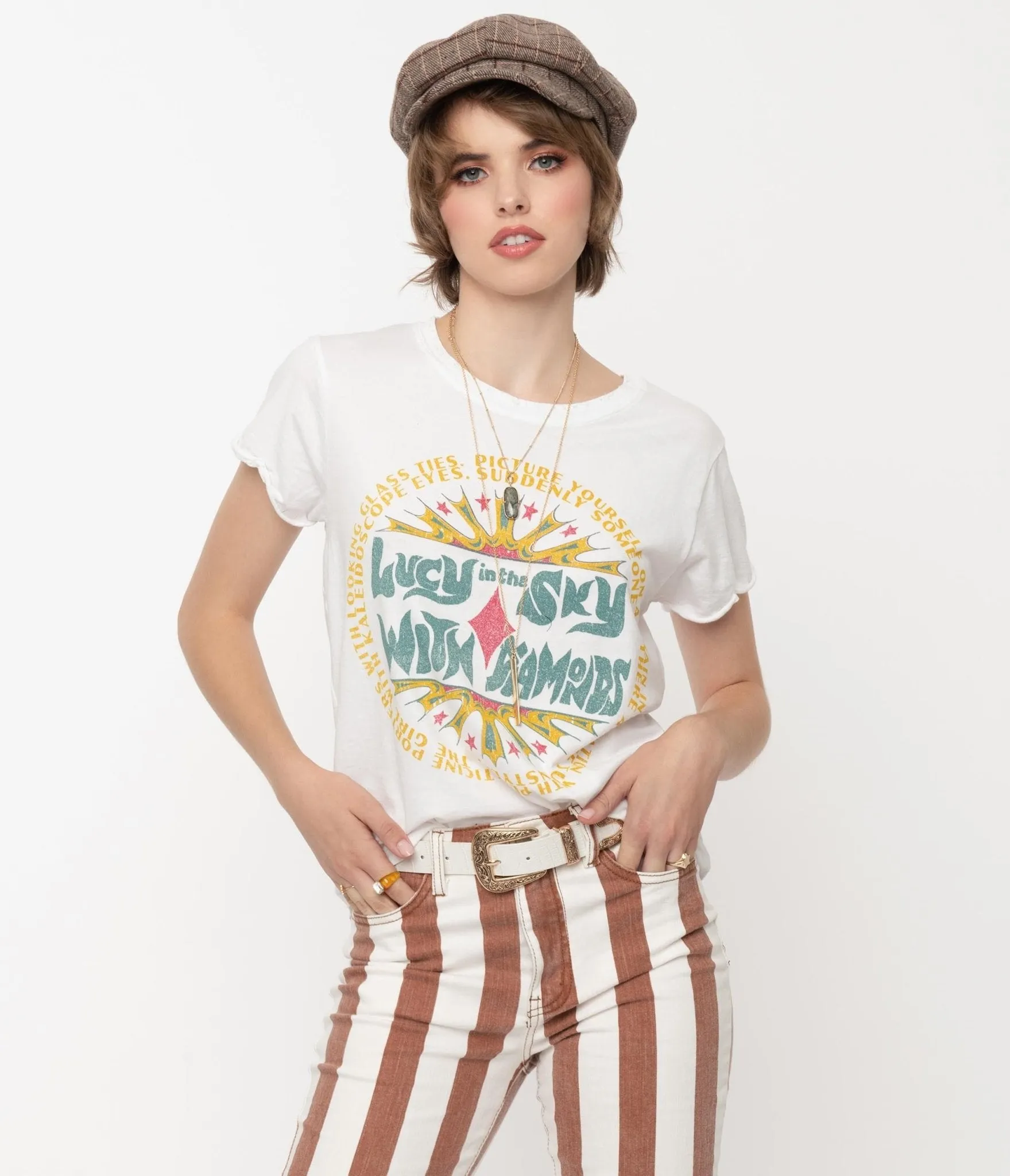 Lucy In The Sky With Diamonds Lyric Graphic Tee