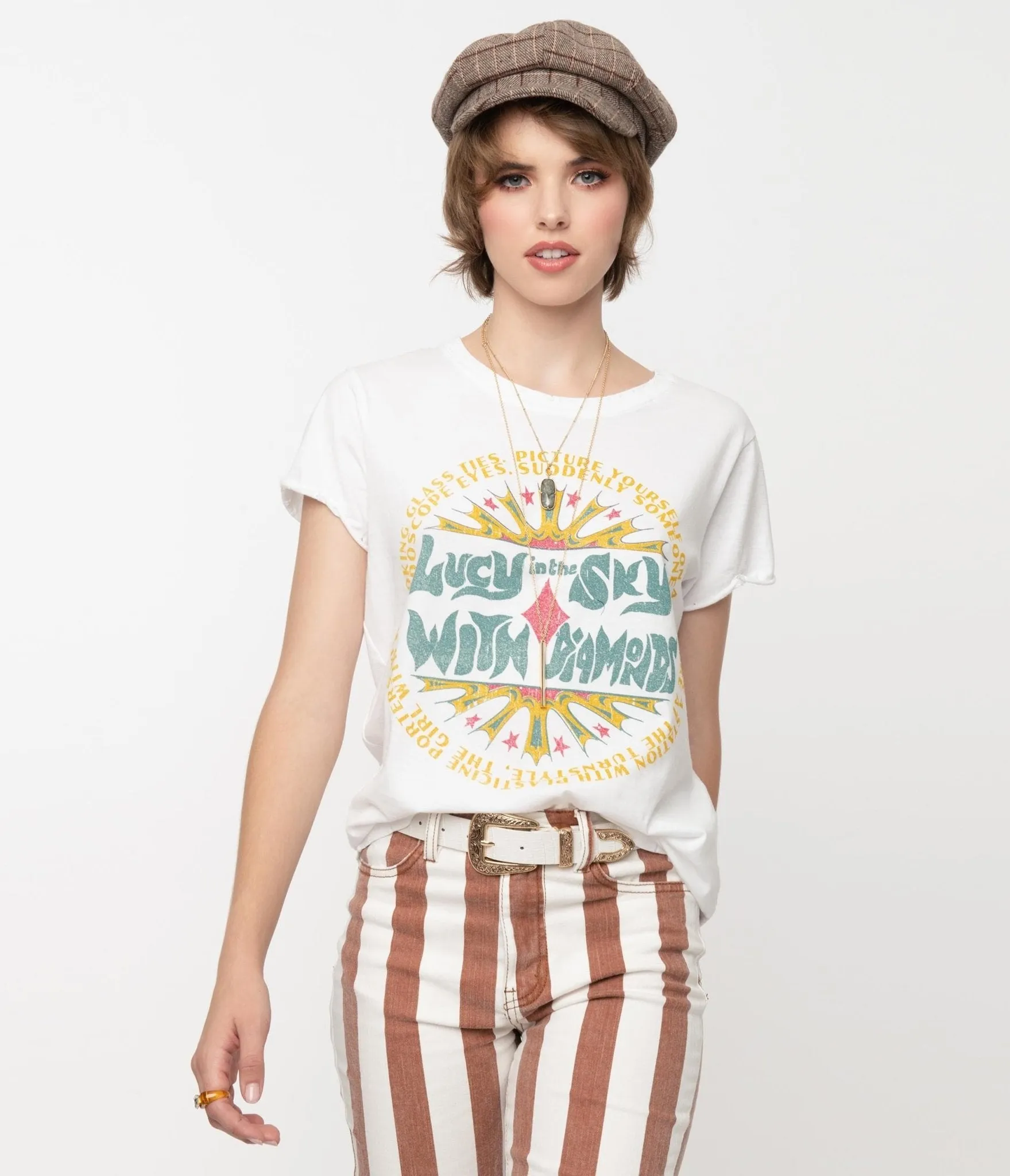 Lucy In The Sky With Diamonds Lyric Graphic Tee