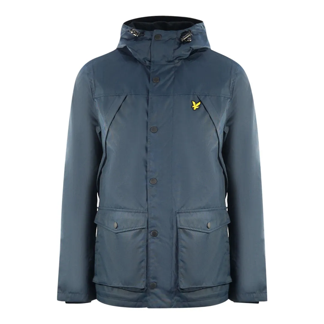 Lyle & Scott Micro Fleece Lined Navy Blue Jacket