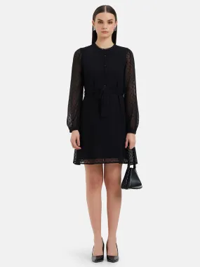 Mabel Black Mini Dress